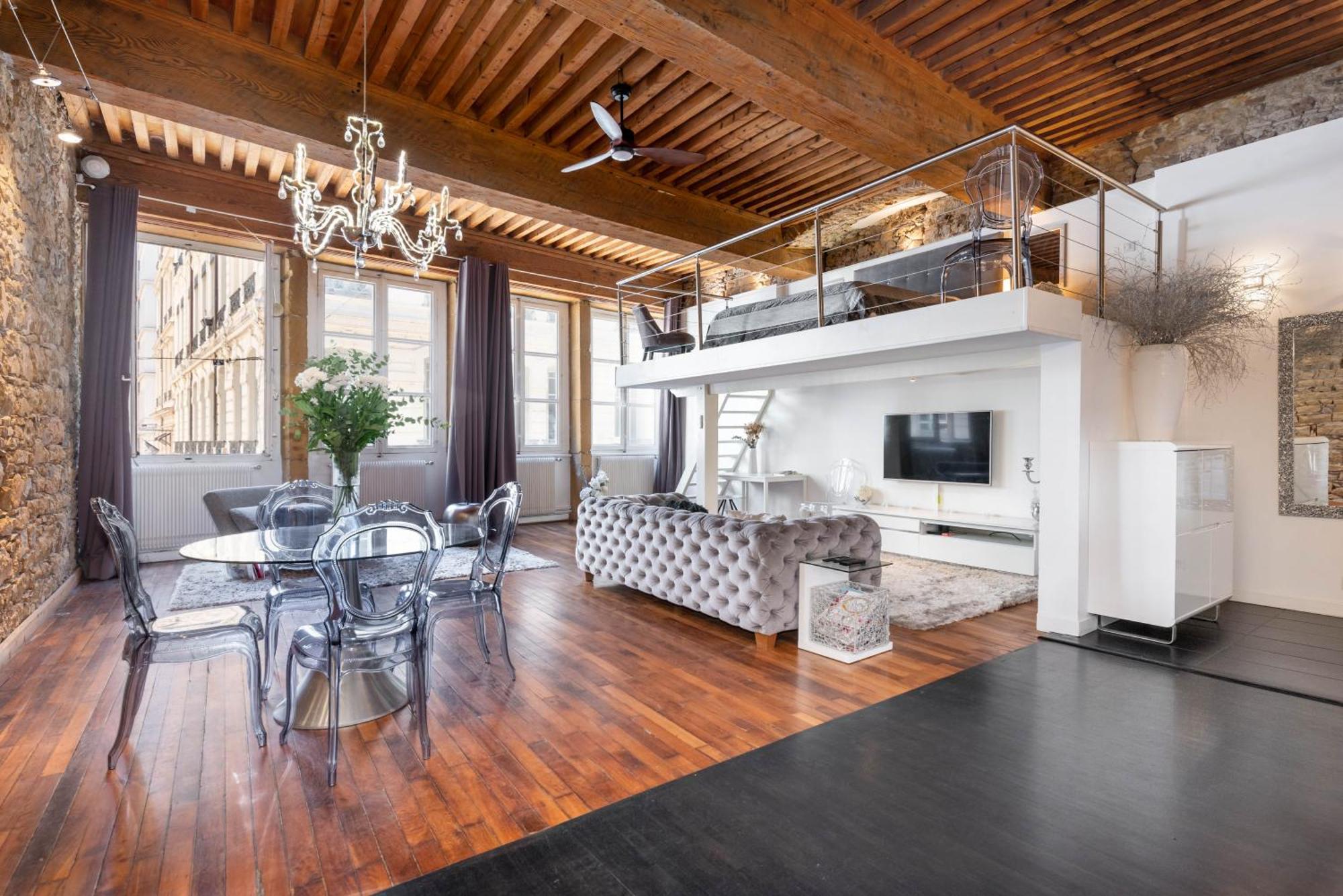 Le Carre Merciere , Appartements De Luxe Au Coeur De Lyon, Loft Et Studio Exteriér fotografie