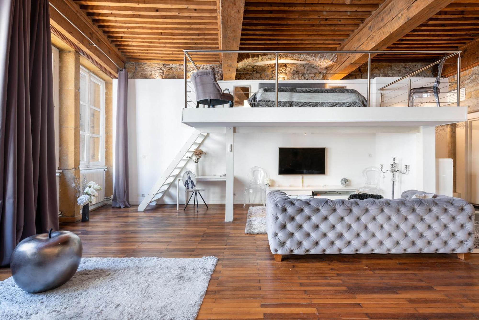 Le Carre Merciere , Appartements De Luxe Au Coeur De Lyon, Loft Et Studio Exteriér fotografie